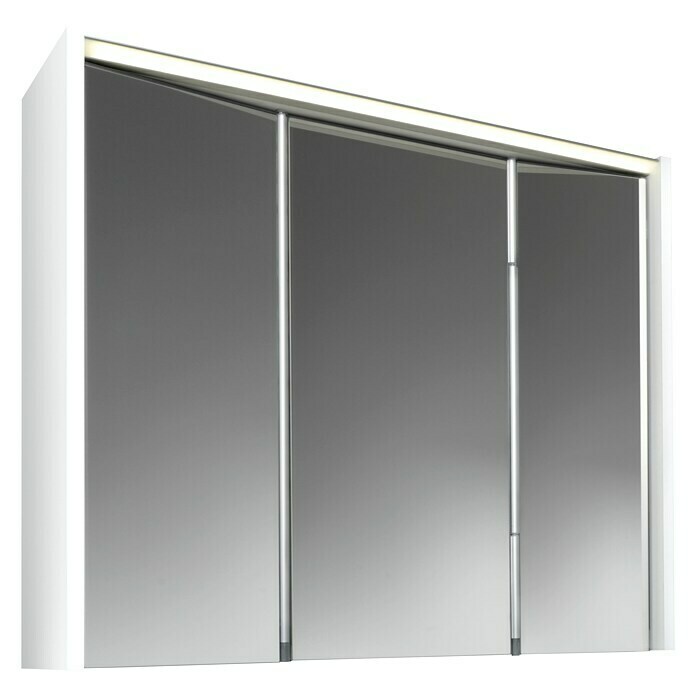Jokey LED-Spiegelschrank Arbo (B Weiß) MDF, 62,7 | Beleuchtung, BAUHAUS 73 x cm, Mit x H