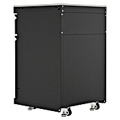 Kingstone Cube Outdoorküchen-Modul Basisschrank (Schwarz, B x T x H: 58 x 58 x 90 cm, Stahl, Sintered Stone) | BAUHAUS