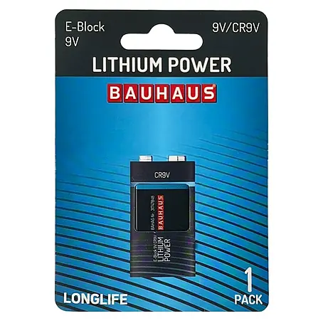 BAUHAUS  Pila CR9V