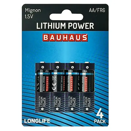 BAUHAUS  Pila AA FR6
