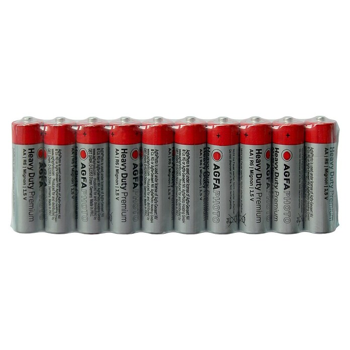 Batterie (Mignon AA, Zink-Kohle, 1,5 V)