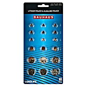 BAUHAUS Pila de botón AG1/AG3/AG4/AG13/CR2016/CR2026/CR2032 (1,5 V, 18 ud.) | BAUHAUS