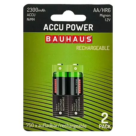 BAUHAUS  Pilas recargables HR6 AA