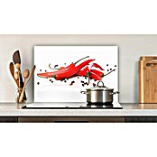 CUCINE Küchenrückwand (Fiery Chili & Pepper, 60 x 40 cm, Stärke: 6 mm, Einscheibensicherheitsglas (ESG))