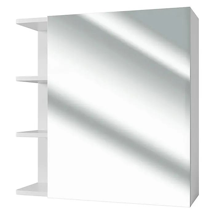 Vicco Spiegelschrank Fynn Weiß - Sonstiges, Weiß