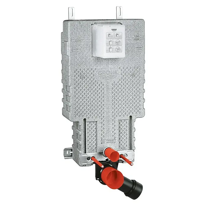Grohe Uniset Unterputz-Spülkasten - 15 x 47 x 83 cm, EPS-Hartschaum - Vorwandelement für Wand-WC von Grohe, bestehend aus einem Montageelement mit Anschlüssen und Befestigungen.