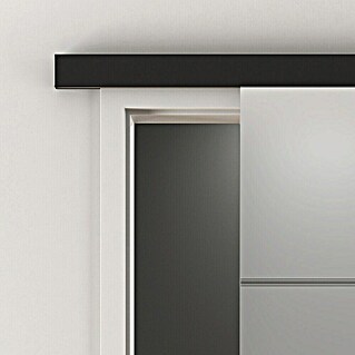 Diamond Doors Abstands-Set Jubidoor 411 (Schwarz, 1 900 x 185 x 51 mm, Passend für: Diamond Doors Schiebetür-Komplettset Jubidoor 6.1)