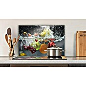 CUCINE Küchenrückwand (Fruit Splash, 60 x 40 cm, Stärke: 6 mm, Einscheibensicherheitsglas (ESG))