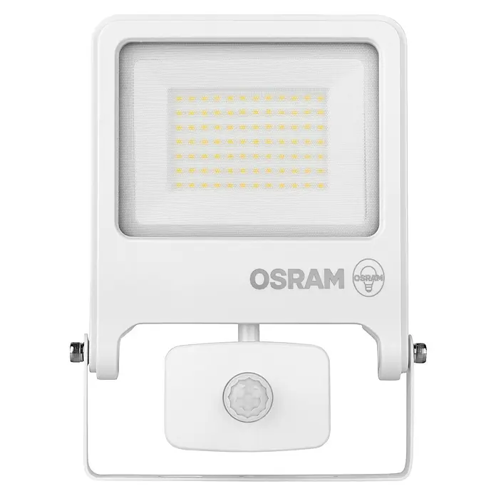 Osram LED-Strahler Endura Flood - 50 W, Weiß, Warmweiß, IP44 - OSRAM LED-Außenstrahler mit Bewegungsmelder, ideal für die Beleuchtung von Gärten, Wegen und Einfahrten. Robust und energieeffizient.