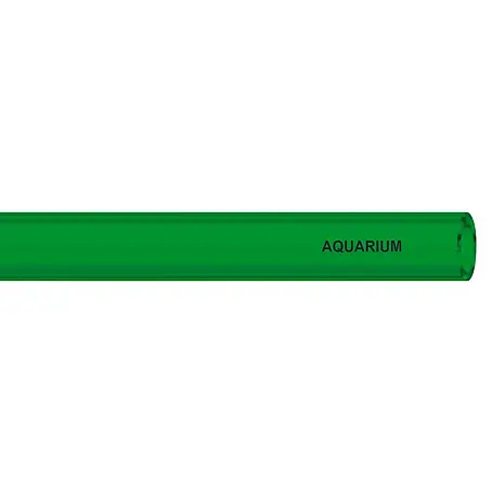 Fitt  Manguera de PVC transparente verde a metros Aquarium