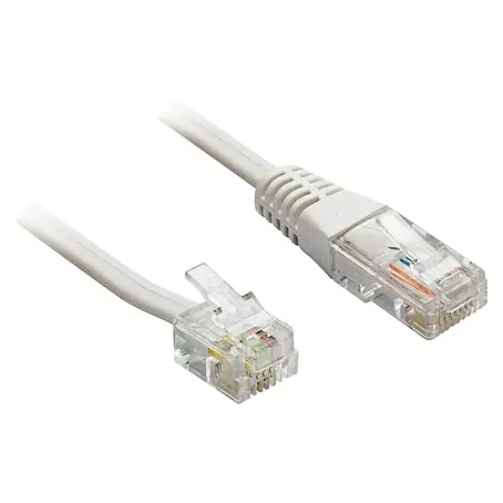 Metronic  Cable telefónico RJ11 y RJ45
