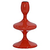 Kerzenhalter Laureen (Ø x H: 11 x 19,5 cm, Rot, Metall) | BAUHAUS