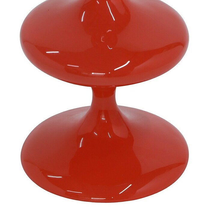 Kerzenhalter Laureen (Ø x H: 11 x 19,5 cm, Rot, Metall) | BAUHAUS