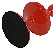 Kerzenhalter Laureen (Ø x H: 11 x 19,5 cm, Rot, Metall) | BAUHAUS