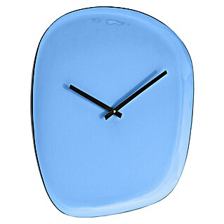 Wanduhr Tomo (Durchmesser: 42 cm, Blau)