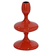Kerzenhalter Laureen (Ø x H: 11 x 19,5 cm, Rot, Metall) | BAUHAUS