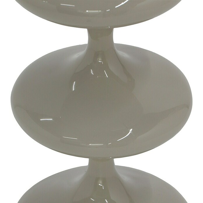 Kerzenhalter Laureen (Ø x H: 11 x 28 cm, Beige, Metall) | BAUHAUS