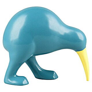 Dekofigur Kibble (L x B x H: 18,5 x 8,5 x 16 cm, Blau, Keramik)