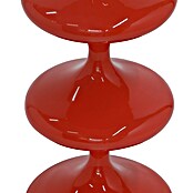 Kerzenhalter Laureen (Ø x H: 11 x 28 cm, Rot, Metall) | BAUHAUS