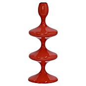 Kerzenhalter Laureen (Ø x H: 11 x 28 cm, Rot, Metall) | BAUHAUS