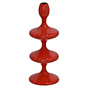 Kerzenhalter Laureen (Ø x H: 11 x 28 cm, Rot, Metall) | BAUHAUS