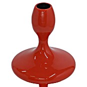 Kerzenhalter Laureen (Ø x H: 11 x 28 cm, Rot, Metall) | BAUHAUS