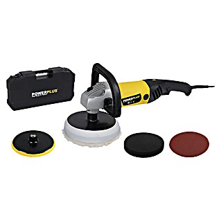 PowerPlus Pulidora POWX04740 (1.200 W, Diámetro disco: 180 mm, 600 r.p.m. - 3.300 r.p.m.)
