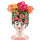 Vase Romina (17 x 16 x 28 cm, Keramik, Rosa) | BAUHAUS