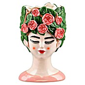 Vase Romina (17 x 16 x 28 cm, Keramik, Rosa) | BAUHAUS