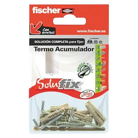 Fischer Solufix Set de fijación para termos