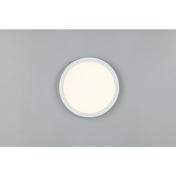 Trio Lighting Plafondlamp, rond Draco (18 W, Ø x h: 23 cm x 26 mm, Wit) | BAUHAUS