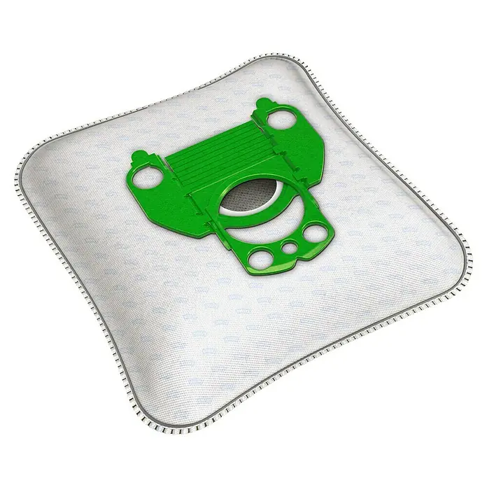 Swirl Staubsaugerbeutel A 07 EcoPor - 4 Stk., Passend für: AEG Staubsauger - Staubsaugerbeutel mit grüner Halterung für eine effiziente und hygienische Staubentsorgung im Haushalt.