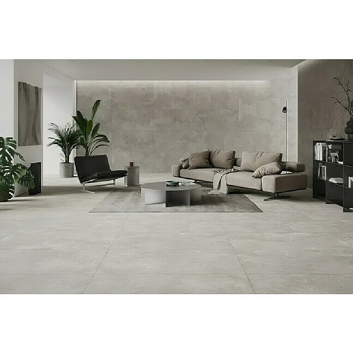 Cersanit Talne ploščice GPT1123 Grey Lapatto Sugar  (59,8 x 119,8 cm, Siva) | Ploščice z videzom betona | Talne ploščice | Talne obloge | Izdelki | BAUHAUS