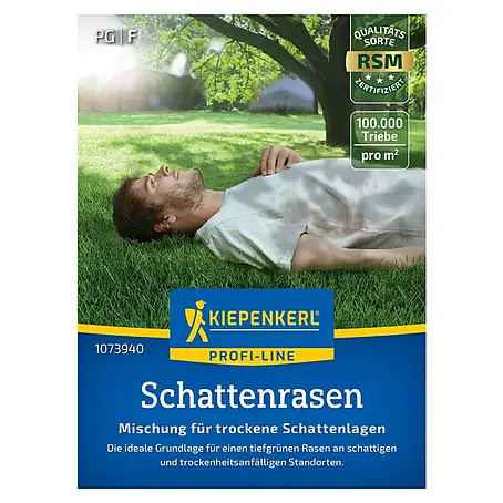 Kiepenkerl  Schattenrasensamen Premium trocken