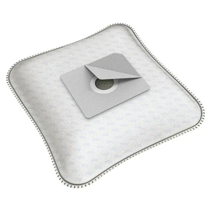 Swirl Staubsaugerbeutel Y 50 EcoPor - 4 Stk., Passend für: Staubsauger von Dirt Devil/Fakir/Progress/Samsung - Staubsaugerbeutel aus Stoff mit grauem Anschlussstück in der Mitte, ideal für eine gründliche und hygienische Reinigung Ihres Zuhauses.
