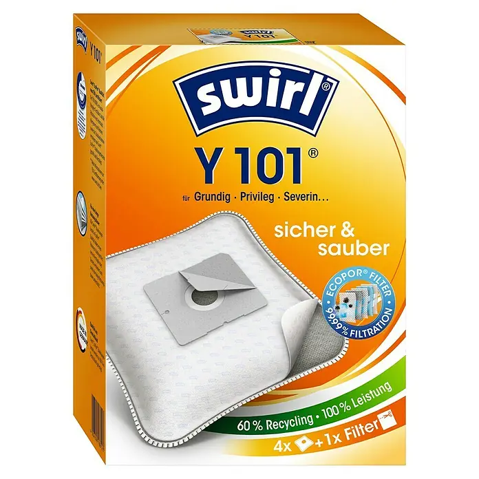 Beutel Für Bodenstaubsauger 20 Staubsaugerbeutel Für Dirt Devil Chubby M7005-1, M7005-2, M7005-3 – 5-lagig & Allergikerfreundlich Microvlies Beutel 5-lagig - Foto 12