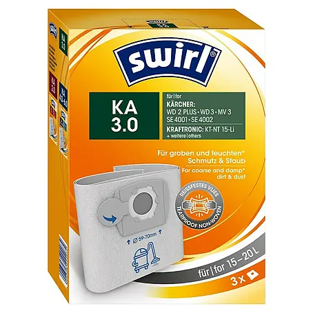 Swirl  Staubsaugerbeutel KA 3.0