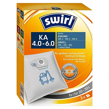 Swirl  Staubsaugerbeutel KA 4.0-6.0