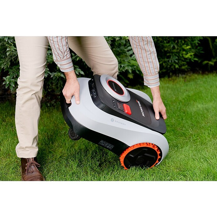 Segway Robotmaaierset Navimow I210E LiDAR + Gratis Garage (1.000 m², Snijbreedte: 22 cm, Lasernavigatie, LiDAR) | BAUHAUS
