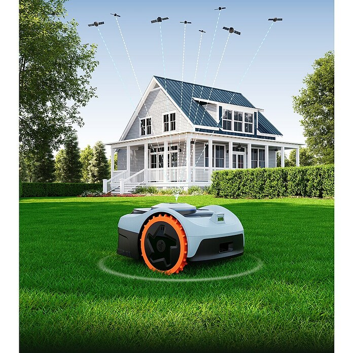 Segway Robotmaaier Navimow I206E AWD (600 m², Snijbreedte: 18 cm, Satellietnavigatie, GPS) | BAUHAUS