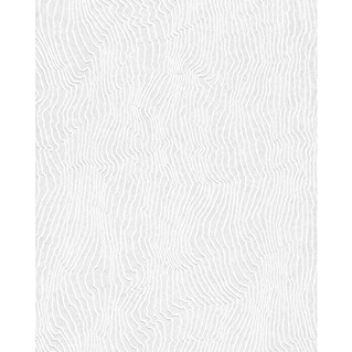SCHÖNER WOHNEN-Kollektion Vliestapete Maserung (Weiß, Grafisch, 10,05 x 0,53 m)