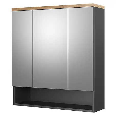 Vicco  Spiegelschrank Eden Anthrazit