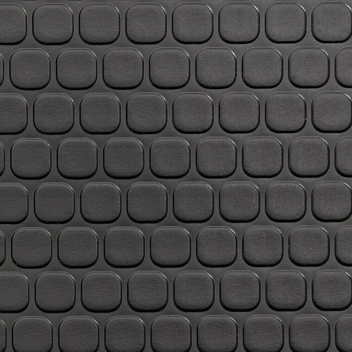 Floordirekt Läufer Square Coin (120 x 200 cm, Schwarz) | BAUHAUS