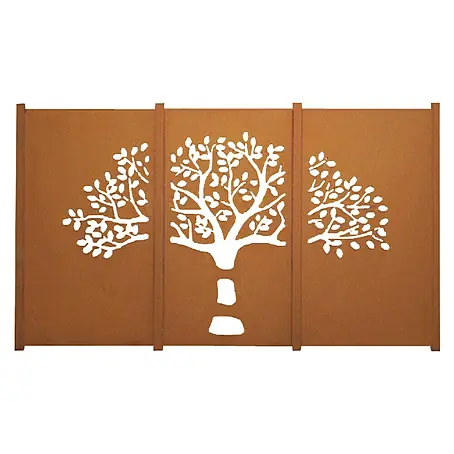 Jabo-Design  Sichtschutzelement Triptychon