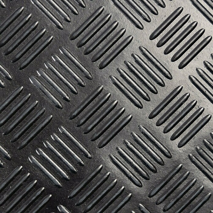 Floordirekt Läufer Karo (150 x 700 cm, Schwarz) | BAUHAUS