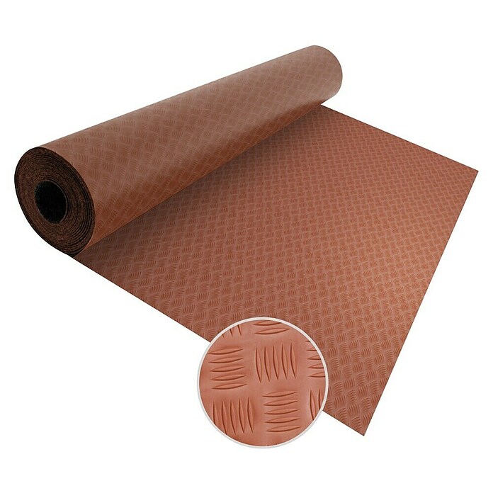 Floordirekt Läufer Diamond Cut (120 x 200 cm, Terracotta) | BAUHAUS