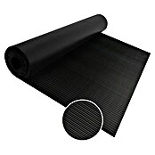 Floordirekt Läufer Fein gerippt (200 x 350 cm, Schwarz) | BAUHAUS