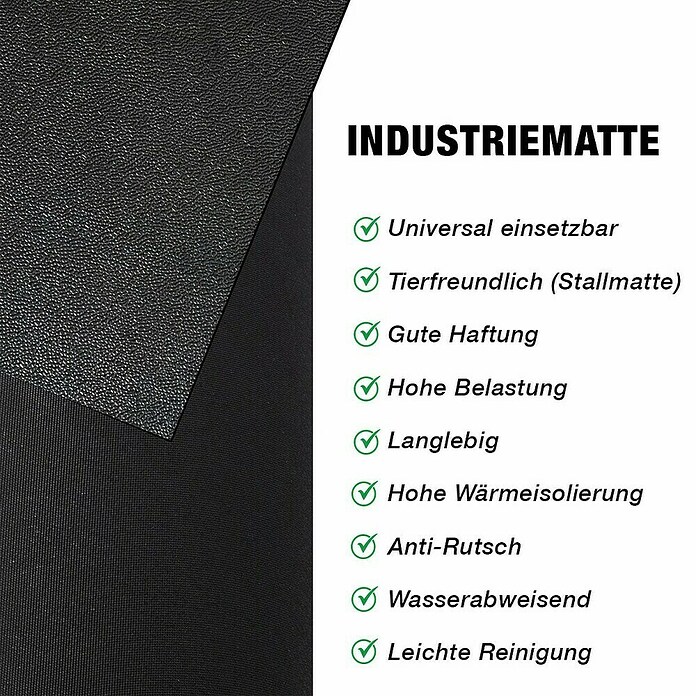 Floordirekt Läufer Orange Peel (140 x 800 cm, Schwarz) | BAUHAUS