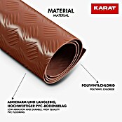 Floordirekt Läufer Diamond Cut (120 x 200 cm, Terracotta) | BAUHAUS