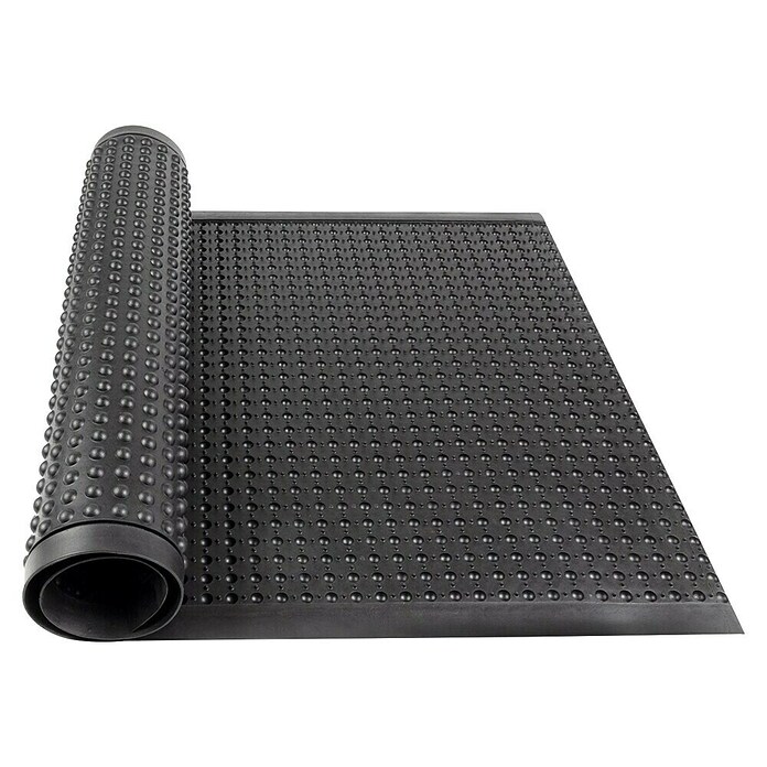Floordirekt Bodenschutzmatte Bubble (Schwarz, 90 x 300 cm) | BAUHAUS